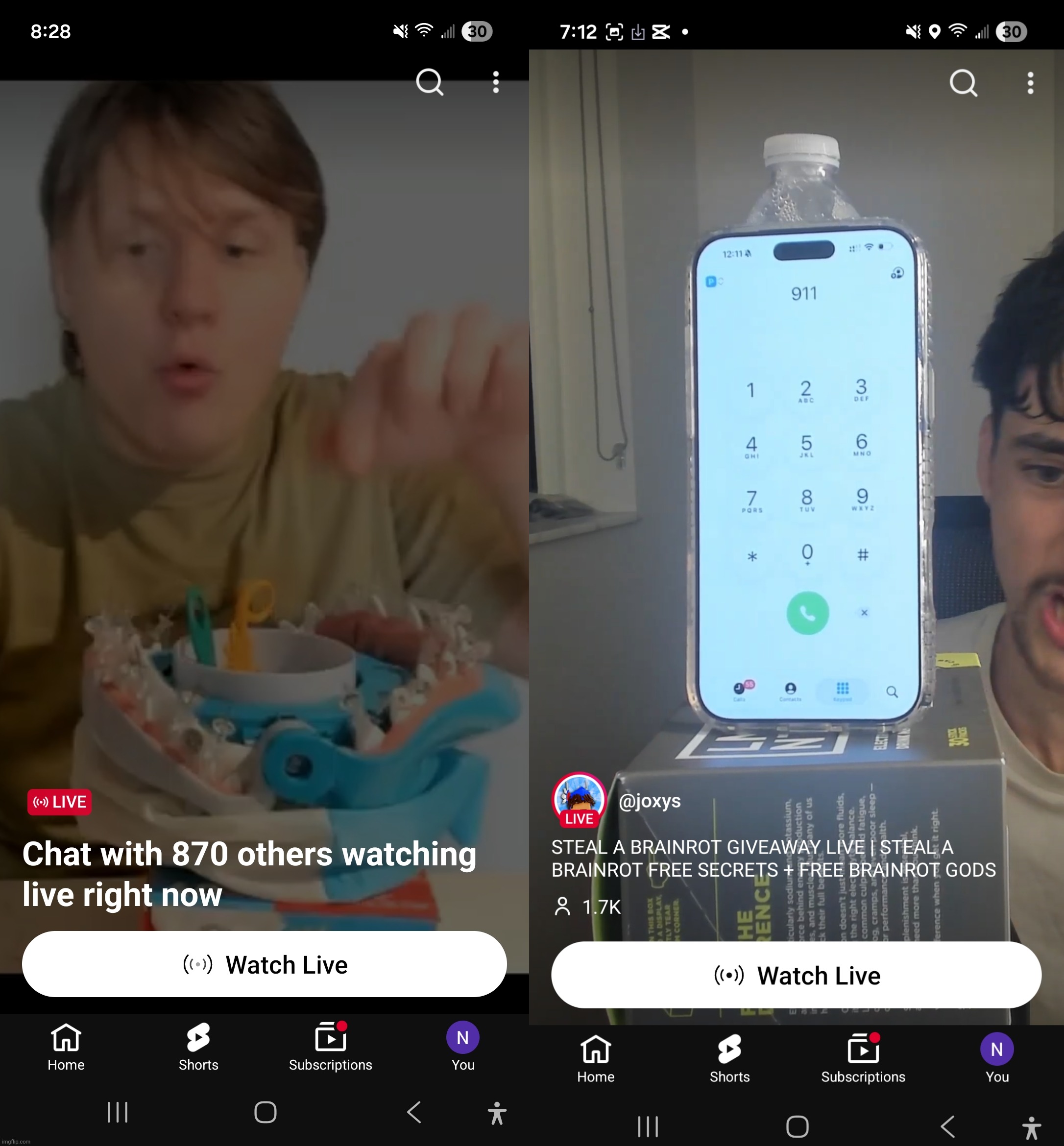 Can these "2 more viewers and i do it! OK, NOW 2 MORE!" type streamers just man up and do the thing | made w/ Imgflip meme maker