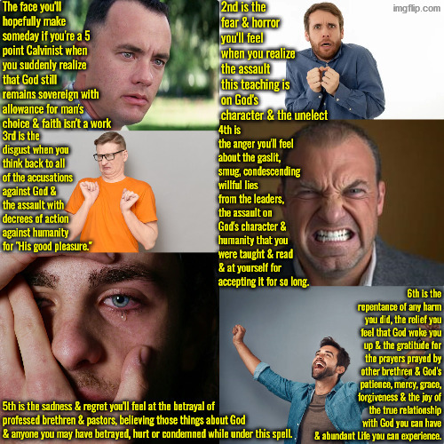 Please guys wake up seriously | image tagged in calvinism,calvinist memes,anti calvinism,reformed theology,repent,brainwashed | made w/ Imgflip meme maker