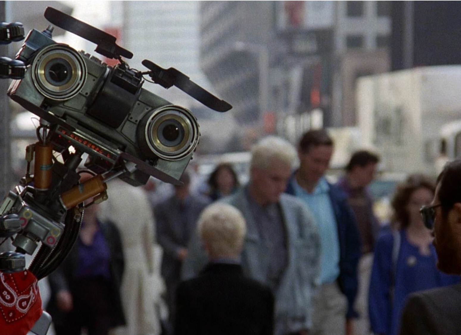 Robot with a soul Blank Meme Template