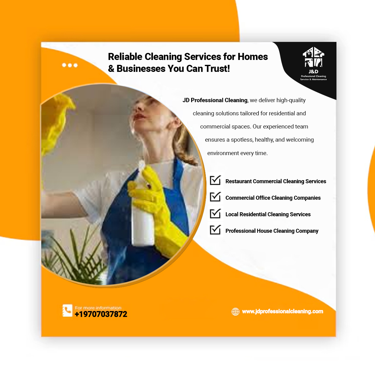 Restaurant Commercial Cleaning Services Blank Meme Template