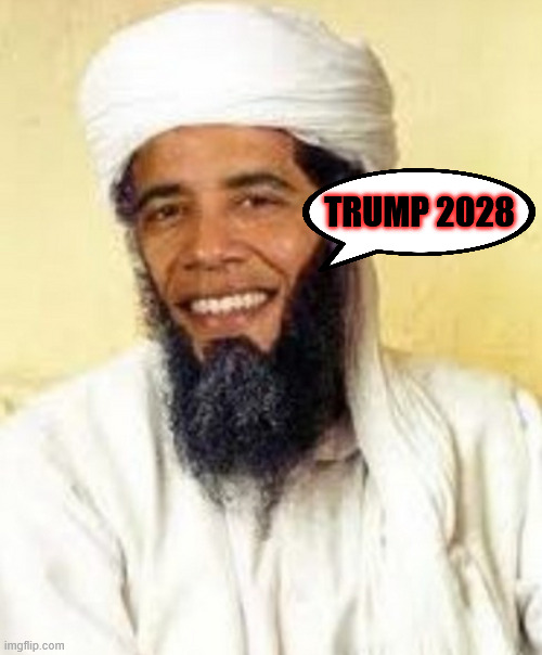 LORD ZEROBAMA LOVES TRUMP | TRUMP 2028 | image tagged in 0bama loves trump,0bama trump 2028 | made w/ Imgflip meme maker