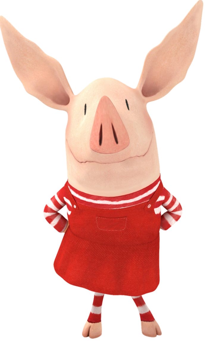 Olivia the pig Blank Meme Template