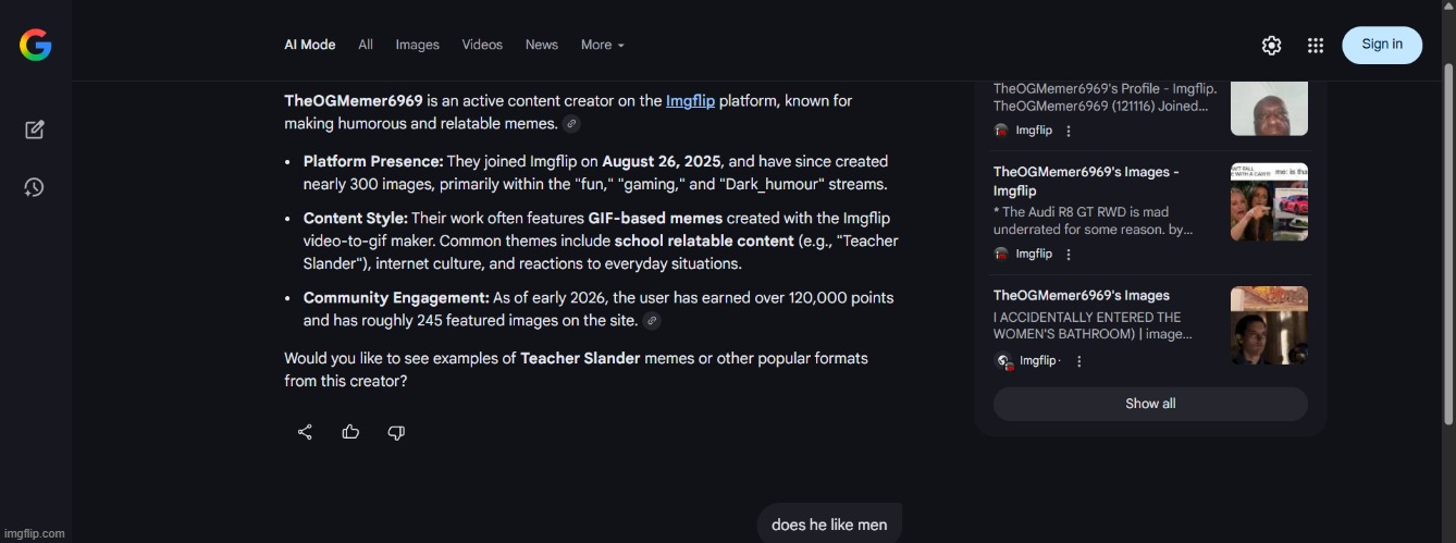 Googling my username | image tagged in goofy ahh,memes | made w/ Imgflip meme maker