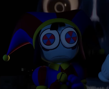 Traumatised Pomni Blank Meme Template