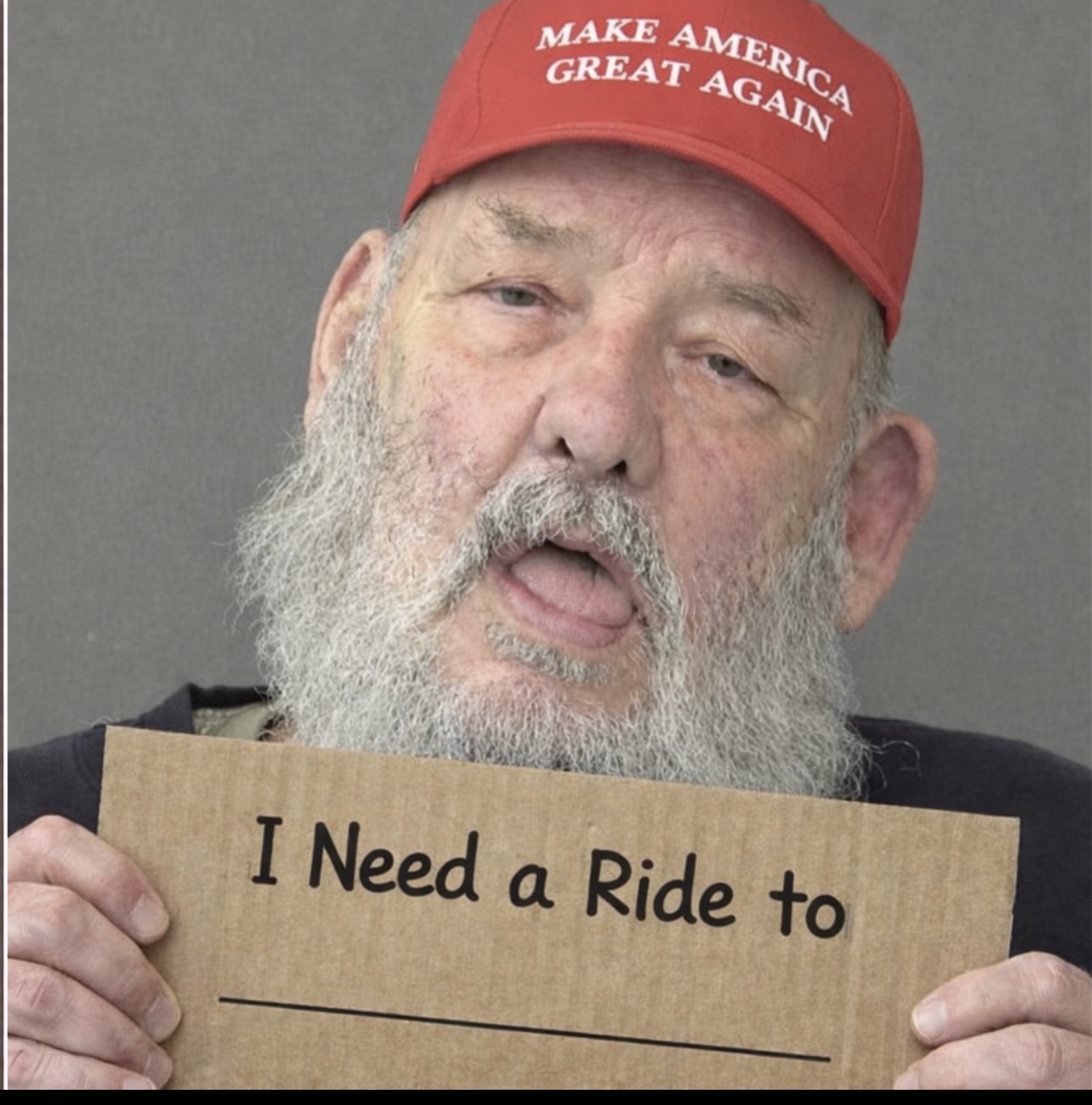 Love MAGA Blank Meme Template