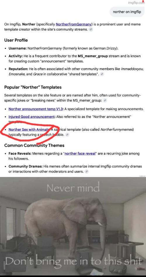 image tagged in nevermind don't bring me into this shit | made w/ Imgflip meme maker