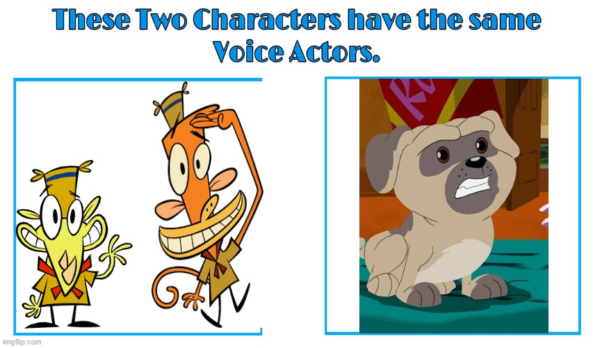 Carlos Alazraqui 3 | image tagged in same voice actor,carlos alazraqui,juniper lee,camp lazlo,cartoon network | made w/ Imgflip meme maker