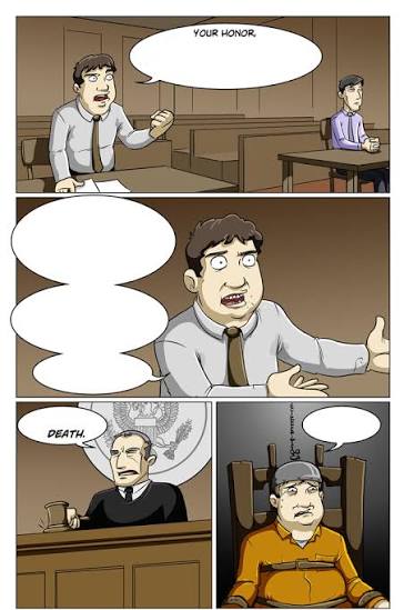 Judge Comic Blank Meme Template