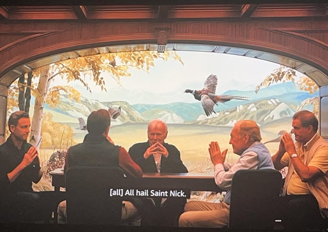 Christmas Adventurers Club Blank Meme Template