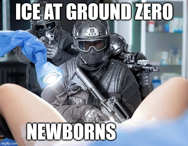 GROUND ZERO | ICE AT GROUND ZERO; NEWBORNS | image tagged in silly,ice,fun,good | made w/ Imgflip meme maker