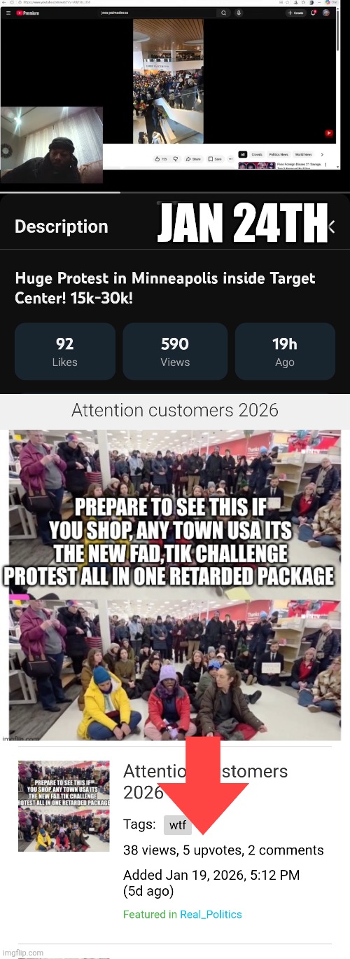 Bad news folks a old past time ends, shopping in person has been ruined | JAN 24TH | image tagged in target,wtf | made w/ Imgflip meme maker