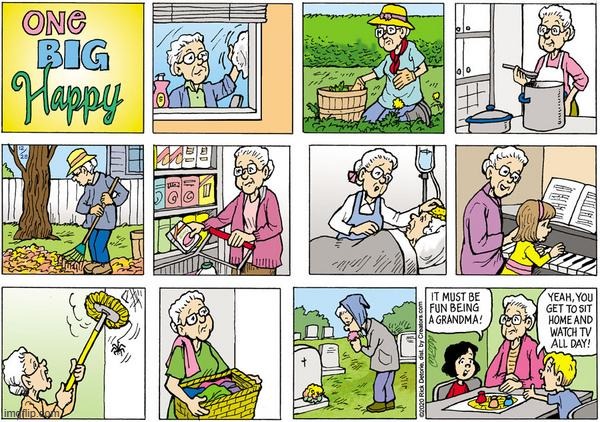 One Big Happy | image tagged in comics | made w/ Imgflip meme maker