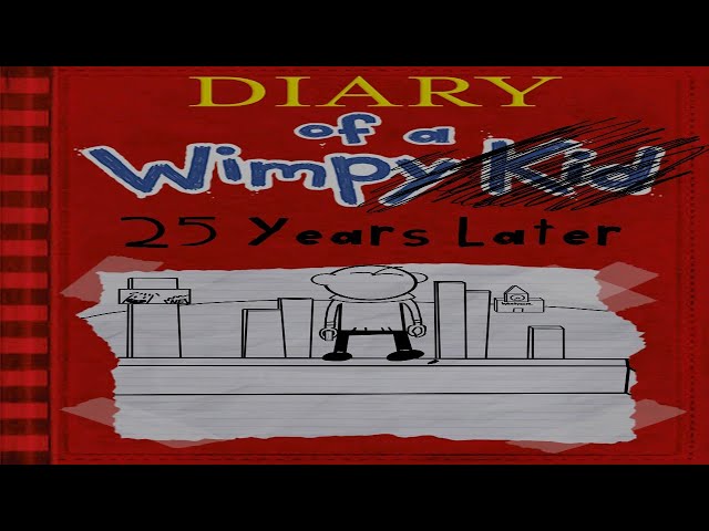 Wimpy kid 25 years later Blank Meme Template