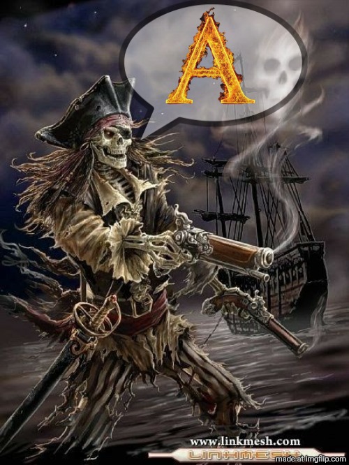 Pirate Skeleton | image tagged in pirate skeleton | made w/ Imgflip meme maker