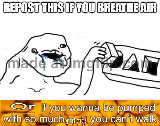 Repost Blank Meme Template