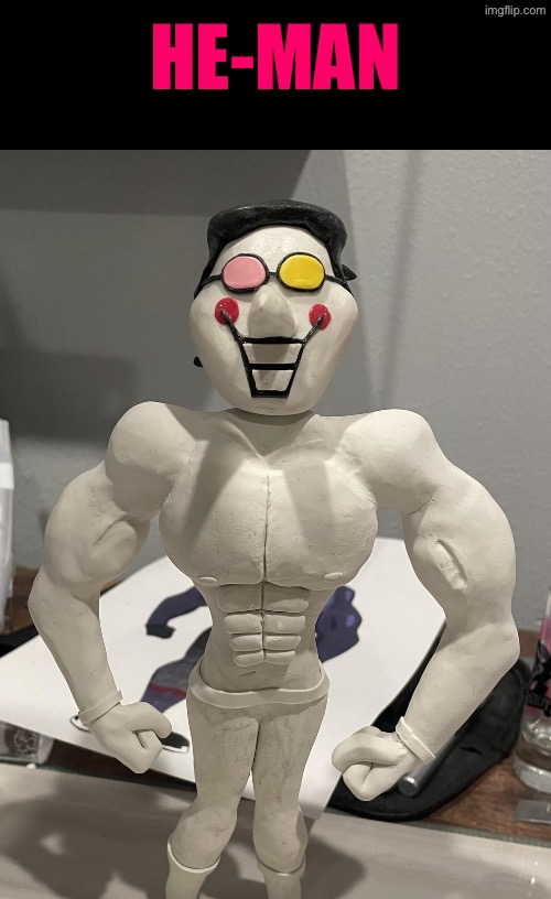 He-man | HE-MAN | image tagged in he man,cursed images,what a terrible day to have eyes,excuse me wtf,dafuq,what the f k did you just bring upon this cursed land | made w/ Imgflip meme maker