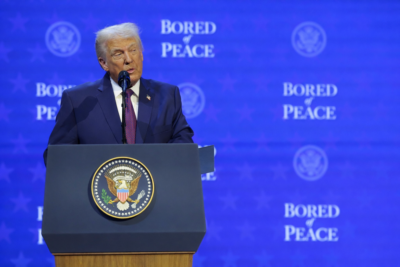 I’m board of peace Blank Meme Template