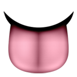apple tongue emoji Meme Template