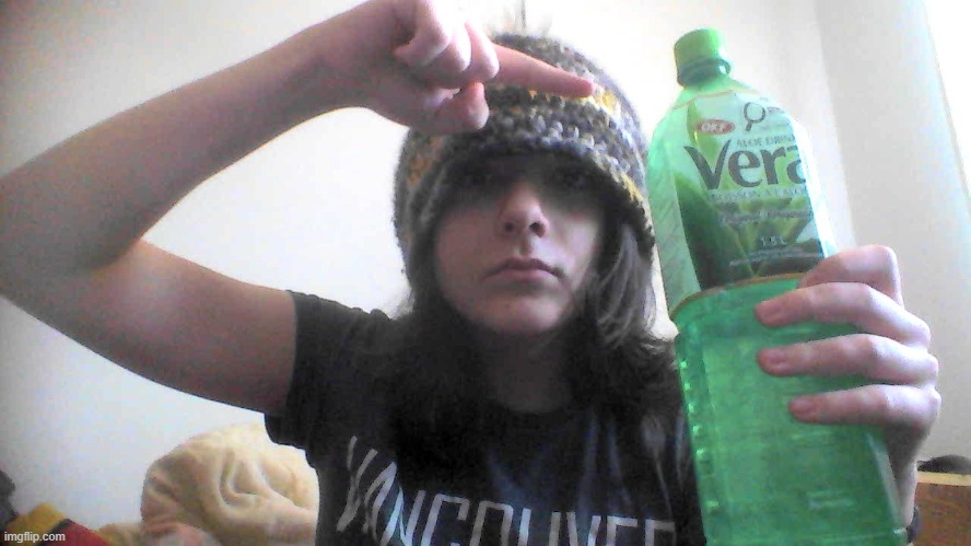 I FUCKING LOVE ALOE JUICE ! ! ! | made w/ Imgflip meme maker