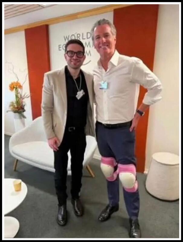 Greasy Gavin gets his knee pads Blank Meme Template