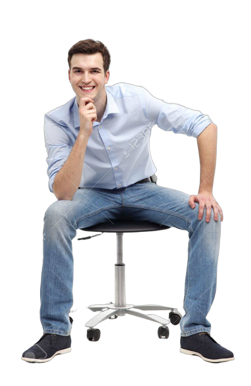 Chair guy Blank Meme Template