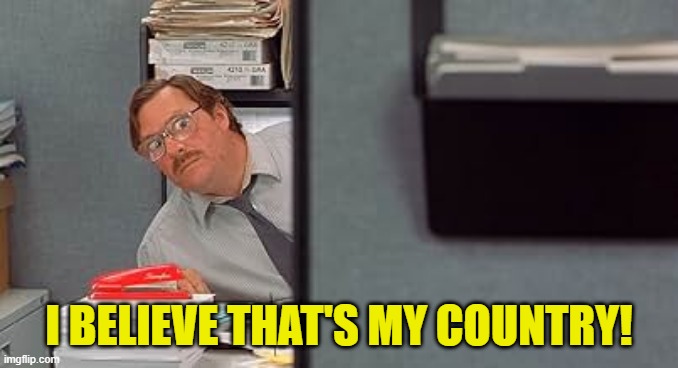 Alberta, Saskatchewan, and Minnesota looking at each other | I BELIEVE THAT'S MY COUNTRY! | image tagged in canada,alberta,minnesota,immigration,united states of america,united states | made w/ Imgflip meme maker