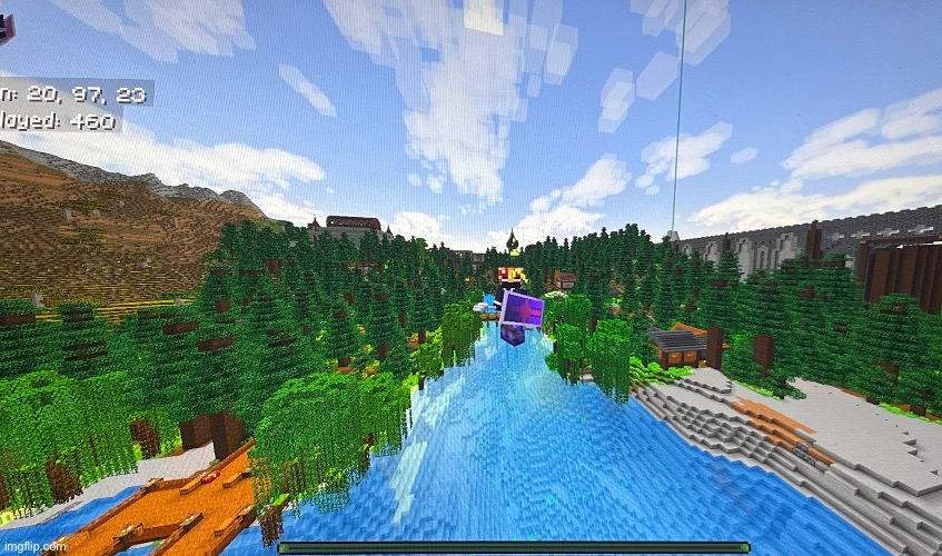 Pic goes hard (I need some better shaders fr) | made w/ Imgflip meme maker