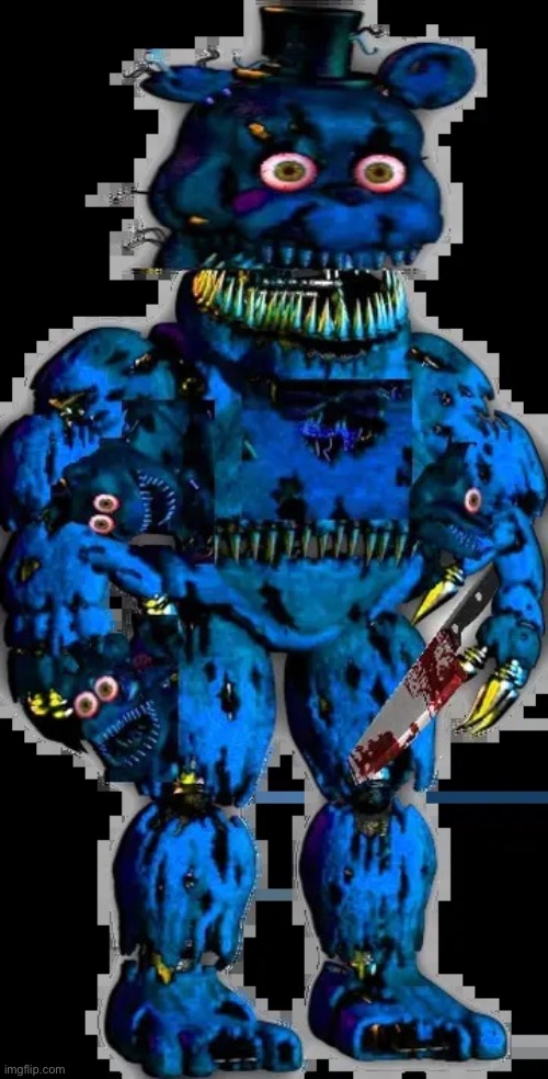 nightmare bear5 | image tagged in nightmare bear5 | made w/ Imgflip meme maker