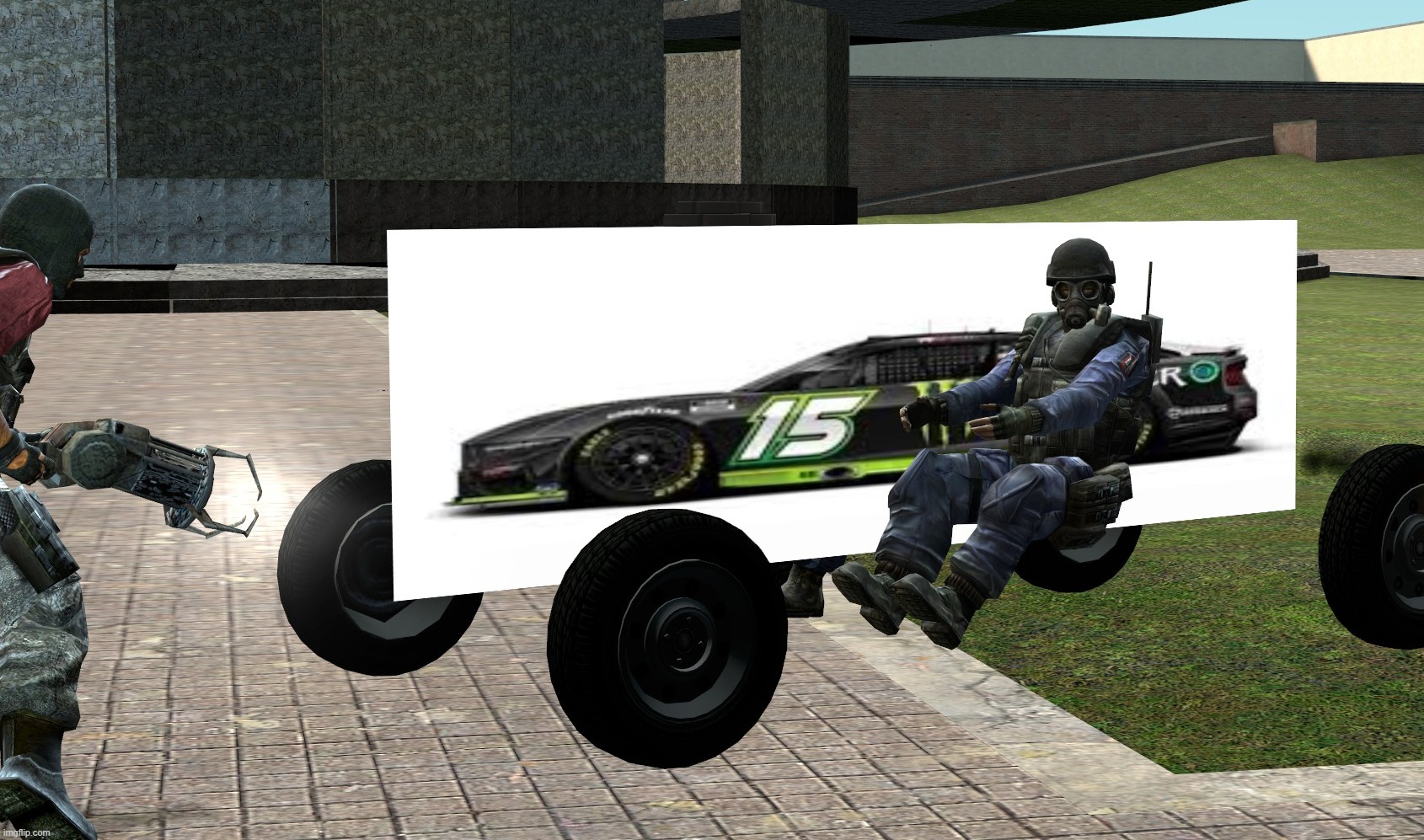 gmodposting time i guess i dunno pill off | made w/ Imgflip meme maker