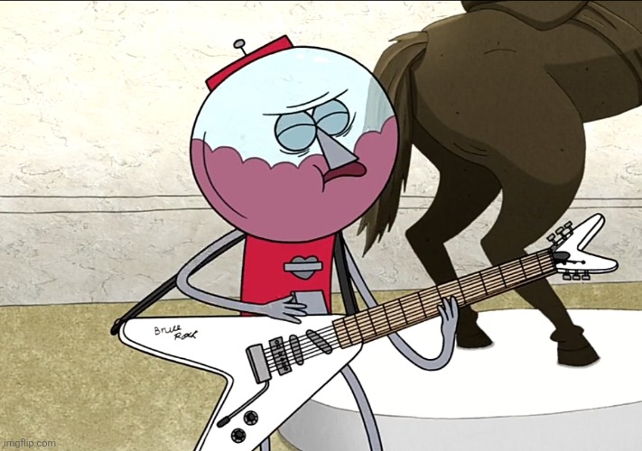 Benson rocking | image tagged in benson rocking | made w/ Imgflip meme maker