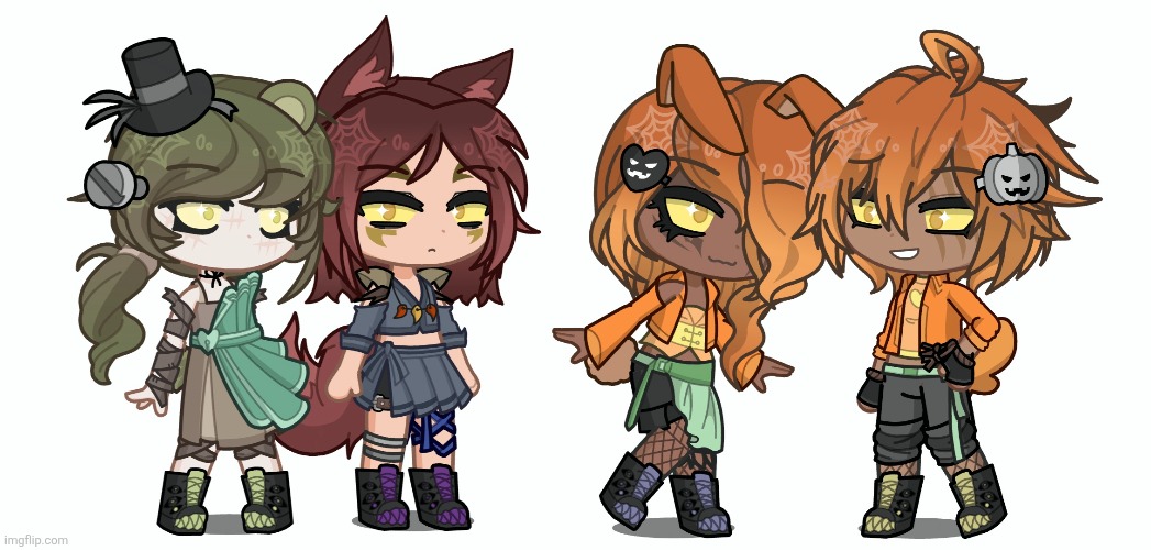 Dread, Grimm, and the Jack'O Duo | made w/ Imgflip meme maker