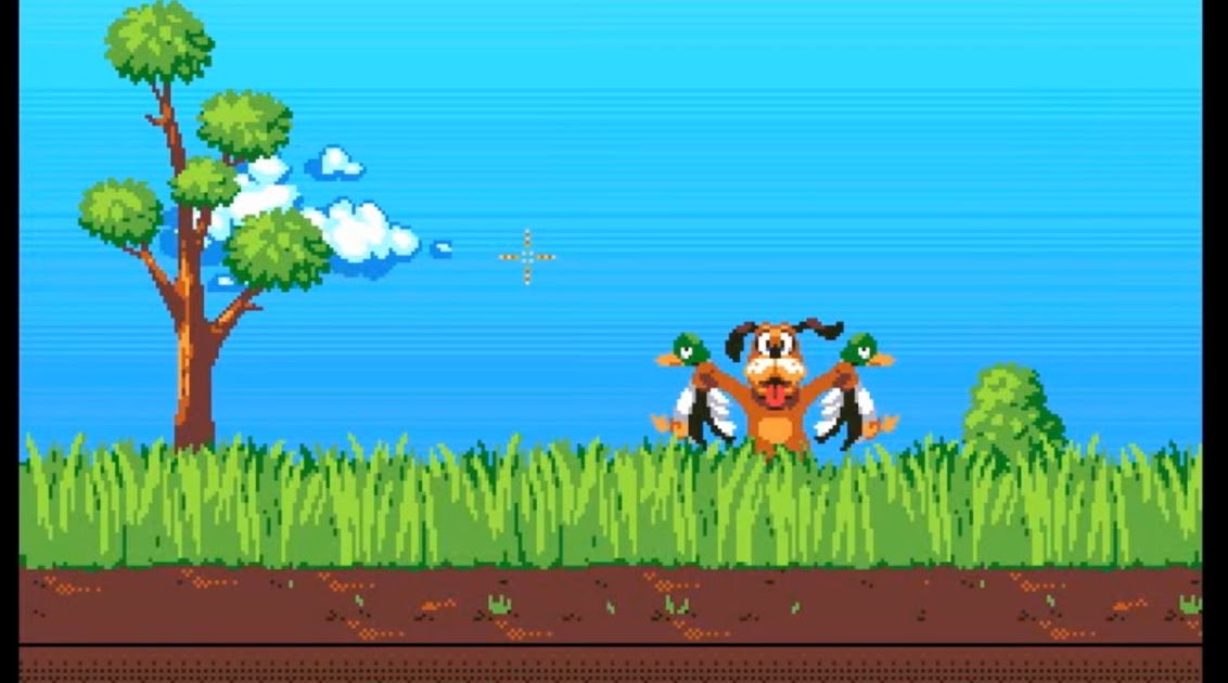 Duck Hunt Blank Meme Template