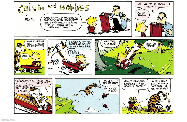 image tagged in calvin and hobbes,comics | made w/ Imgflip meme maker