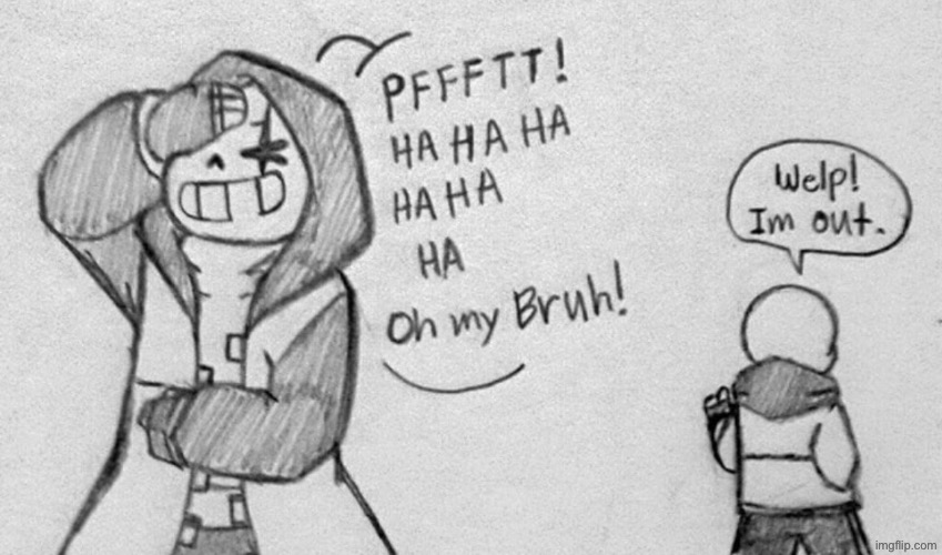 Epic! sans laughing | image tagged in epic sans laughing | made w/ Imgflip meme maker