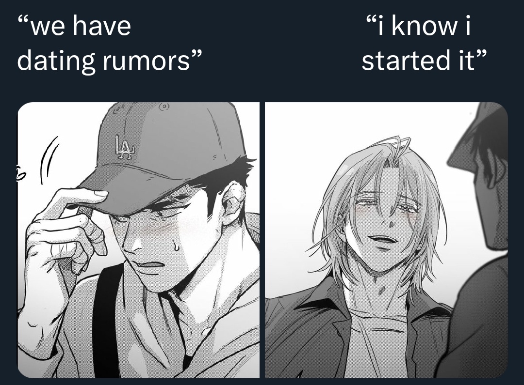 We have dating rumors Blank Meme Template