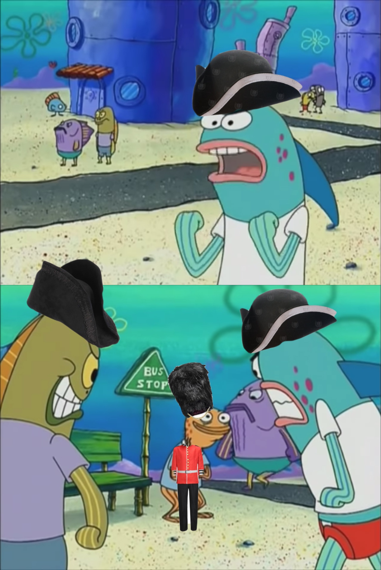 How many times do we have to teach you this lesson (rev war) Blank Meme Template