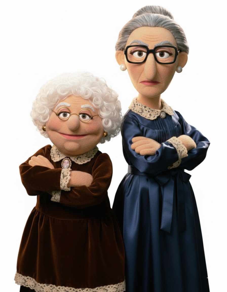 Elderly Muppets Blank Meme Template