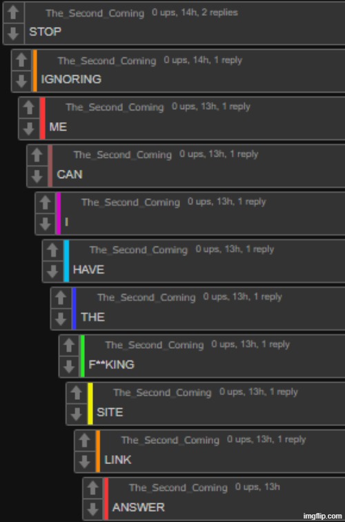 ok can you stop spamming on my posts | made w/ Imgflip meme maker