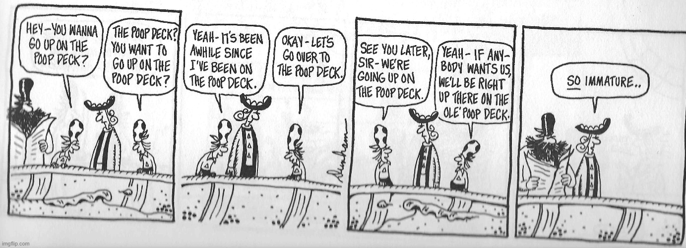 Classic Overboard | image tagged in comics | made w/ Imgflip meme maker