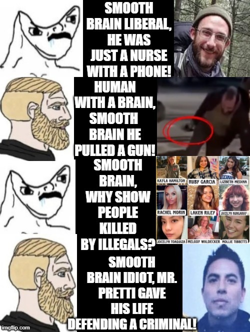 Do you have a brain? or are you a smoothie? Believing mainstream media, Democrats? | image tagged in smoothie | made w/ Imgflip meme maker