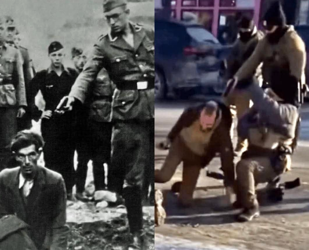 Donald Trump's ICE agents vs. Hitler's Gestapo Blank Meme Template