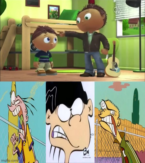 The Eds are angry at Jack accusing Whyatt | image tagged in who is angry at jack for blaming whyatt | made w/ Imgflip meme maker