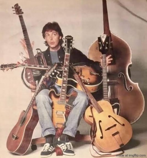 I love this pic of Paul McCartney | made w/ Imgflip meme maker