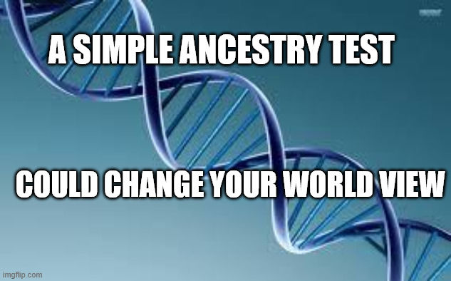 Are you willing to find out | A SIMPLE ANCESTRY TEST; COULD CHANGE YOUR WORLD VIEW | image tagged in maga,nazi,whites,good,ice | made w/ Imgflip meme maker