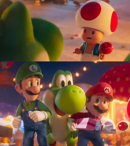 High Quality Yoshi movie Blank Meme Template