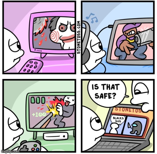 image tagged in comics,stonetoss,music,video games,horror,among us | made w/ Imgflip meme maker