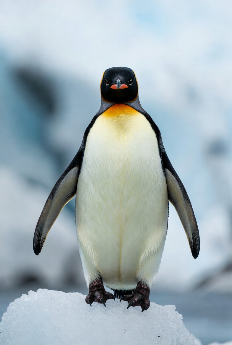 Penguin generated by Grok Blank Meme Template