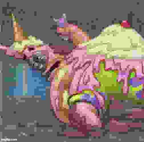 Patrick bukkake | image tagged in patrick bukkake | made w/ Imgflip meme maker