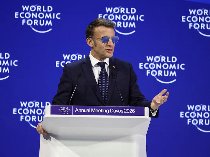 OSS Top Gun Macron speaking Chinese 2 Blank Meme Template