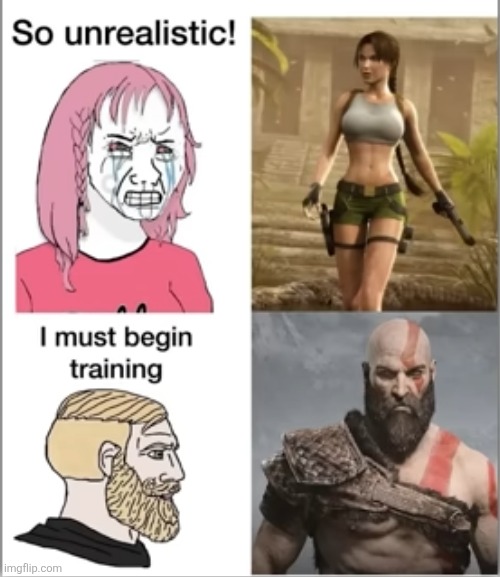 image tagged in girls vs boys,body standards,strong,muscles,training,inspiring | made w/ Imgflip meme maker